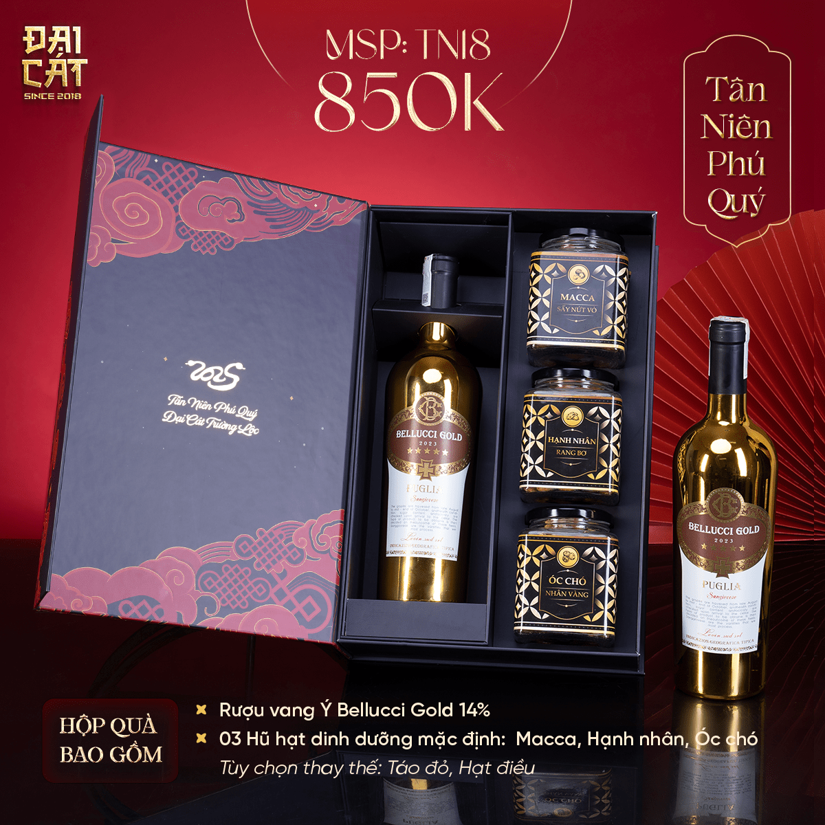 Set Quà Tân Niên Phú Quý 2 TN18